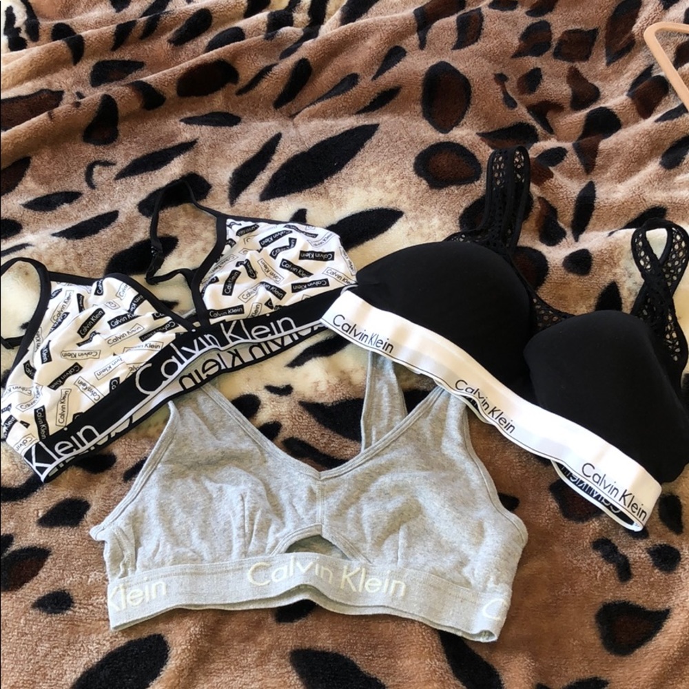 Calvin Klein bralettes